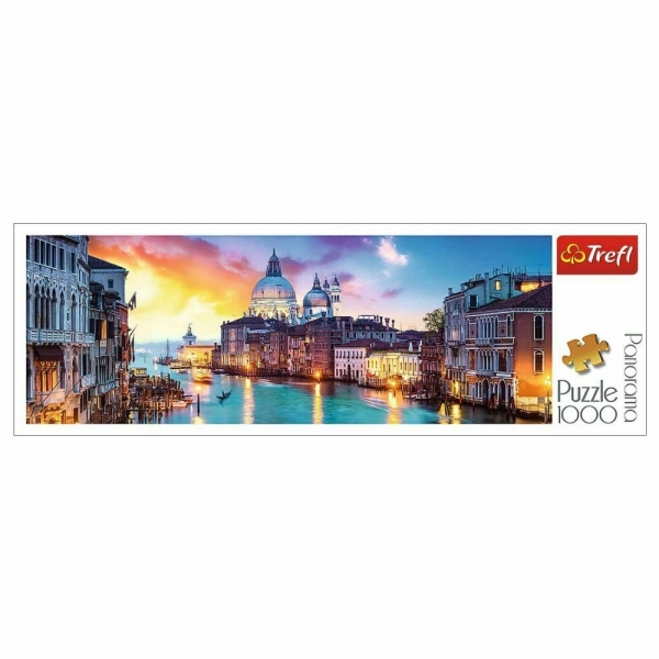 Trefle Panorama Puzzle Canal Grande, Venedig 97 x 34 cm